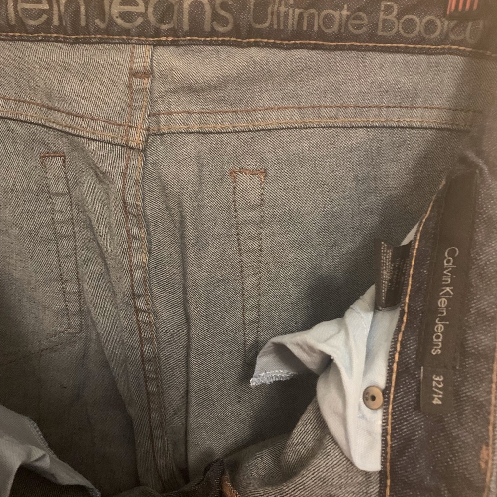 Boot cut dark denim jeans